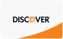 We accept Discover.