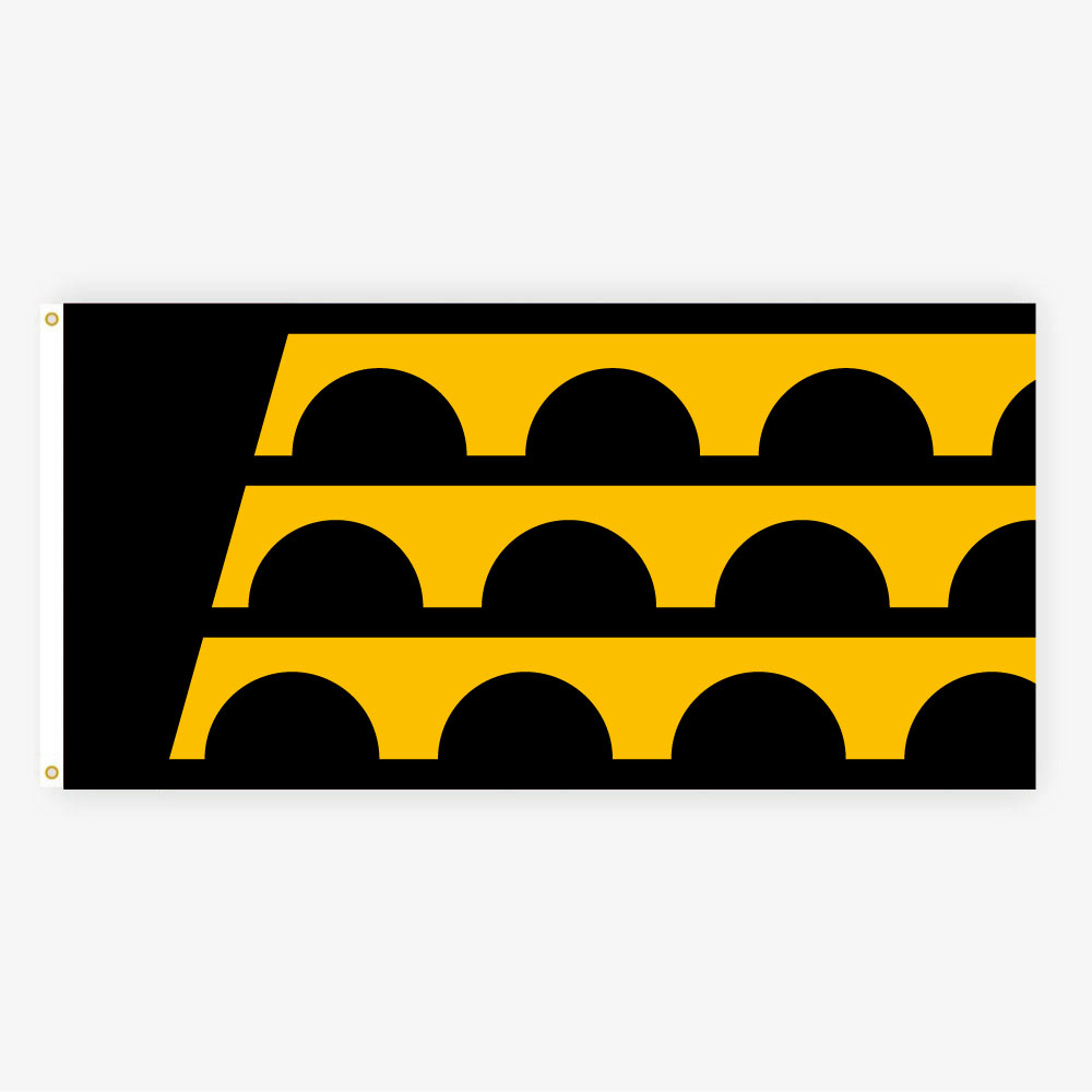 Des Moines x Iowa Hawkeyes Flag