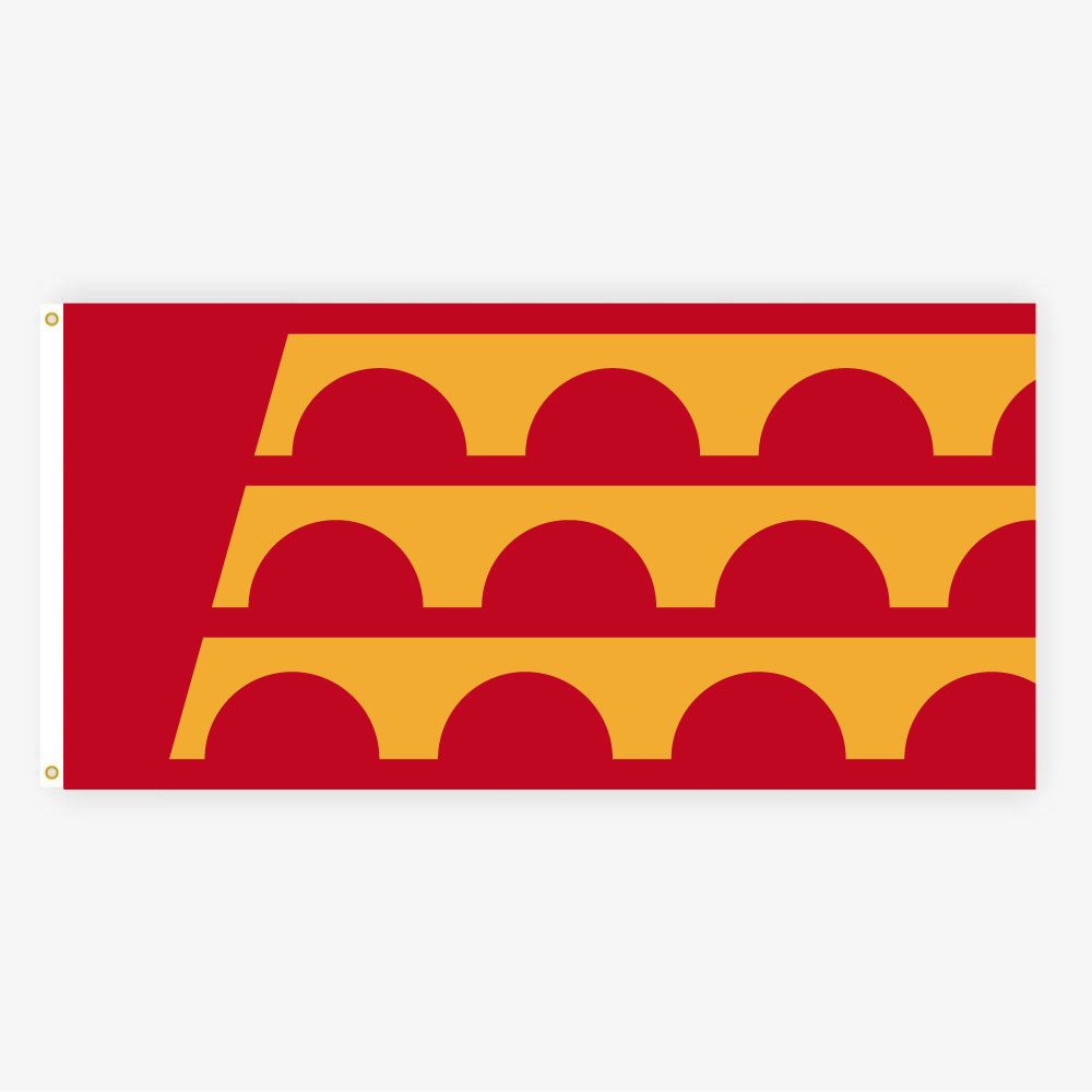 Des Moines x Iowa State Cyclones Flag