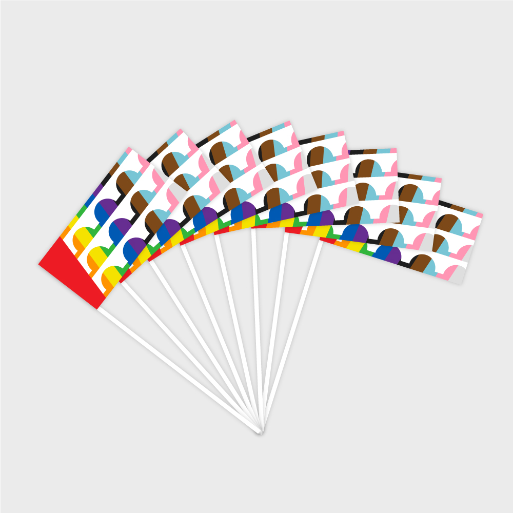 Des Moines Pride Mini Flag