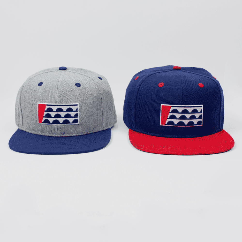 Des Moines Flag Snapback Hat